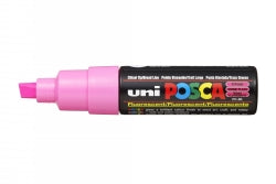 MARKER UNI POSCA PC8KF CHISEL FLUORO PINK   G11386