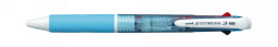 PEN UNI RB JETSTREAM SXE RETRACTABLE 3 COLOURS 0.7MM L/BLUE BARREL   G11462