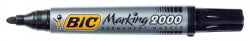 MARKER BIC MARKING 2000 PERMANENT 1.7MM BULLET TIP BLACK   G11706