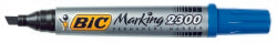 MARKER BIC MARKING 2300 PERMANENT 3.1-5.3MM CHISEL TIP BLUE   G11712