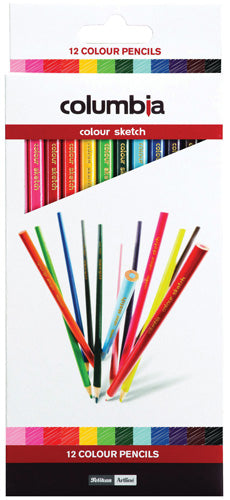 PENCIL COLOURED COLUMBIA COLOURSKETCH PK12 PK10   G12080