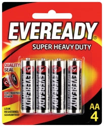 BATTERY EVEREADY BLACK 1215 AA BP4   G12154