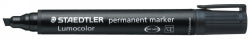 MARKER STAEDTLER 350-9 PERM CHISEL BLACK   G12165