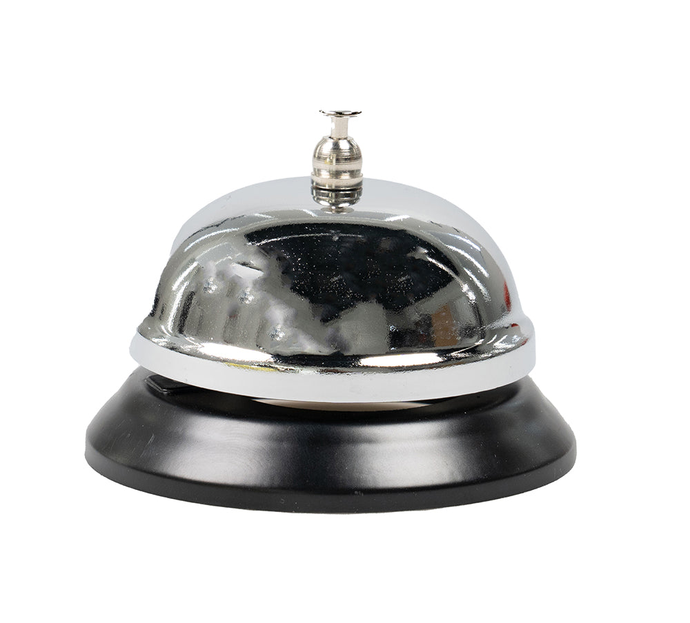 COUNTER/TABLE BELL STAT CHROME   G12311