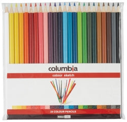 PENCIL COLOURED COLUMBIA PK24   G12317