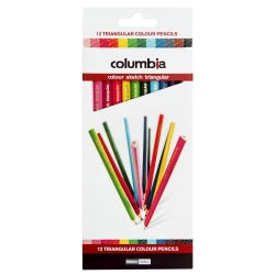 PENCILS COLUMBIA COLOURSKETCH TRIO 12'S   G12322