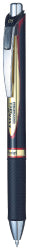 PEN PENTEL ENERGEL 0.5MM RETRACTABLE METAL TIP RED   G12357