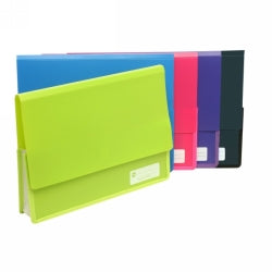 DOCUMENT WALLET MARBIG POLYPICK HEAVY DUTY LIME   G12373