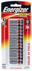 BATTERY ENERGIZER AAA MAX PK14   G12647