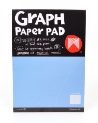 GRAPH PAD MICADOR A3 GRP032 1MM SQUARES   G12680