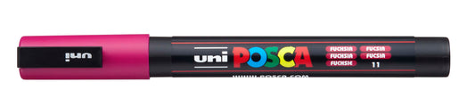 MARKER UNI POSCA PC3M BULLET TIP FUCHSIA   G12852