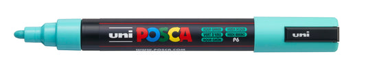 MARKER UNI POSCA PC5M BULLET TIP AQUA GREEN   G12863