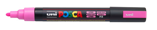 MARKER UNI POSCA PC5M BULLET TIP FLUORO PINK   G12866