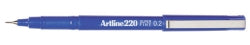 PEN ARTLINE FINELINER 220 0.2MM SUPERFINE BLUE   G13031