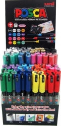 MARKER UNI POSCA PC1MR POLY BULLET TIP 1.0MM ASST BX12   G13052