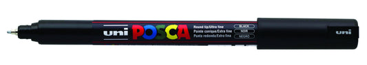 MARKER UNI POSCA PC1MRBK N/POINT 0.7MM BLACK   G13061E