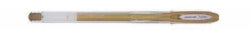 PEN UNI RB SIGNO UM120 NOBLE METALLIC F GOLD   G13136