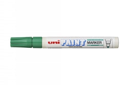 MARKER PAINT UNI PX20 2.8MM MEDIUM BULLET TIP GREEN   G13141