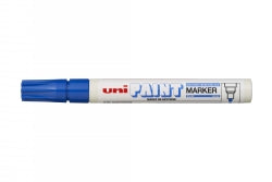 MARKER PAINT UNI PX20 2.8MM MEDIUM BULLET TIP BLUE BX12   G13149