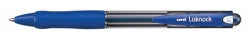 PEN UNI BP LAKNOCK RETRACT MED BLUE   G13403