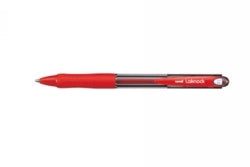 PEN UNI BP LAKNOCK RETRACT MED RED   G13404