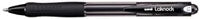 PEN UNI BP LAKNOCK RETRACT MED BLACK   G13408