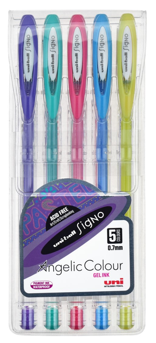 PEN UNI RB SIGNO UM120 ANGELIC F ASST WLT5   G13909