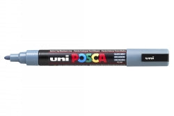 MARKER UNI POSCA PC5M BULLET TIP SLATE GREY   G13966E