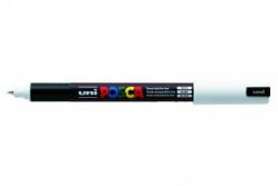 MARKER UNI POSCA PC-1MWH EXTRA FINE BULLET TIP WHITE   G13972