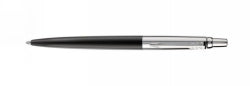 PEN PARKER BP JOTTER BOND STREET BLACK CHROME TRIM   G14896