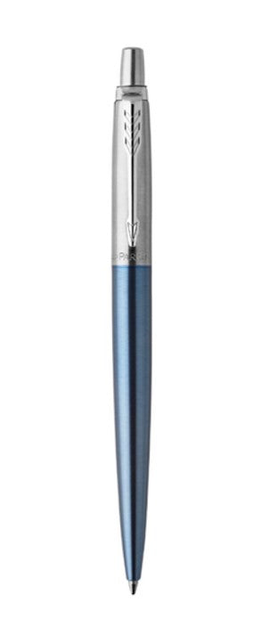 PEN PARKER BP JOTTER WATERLOO BLUE CHROME TRIM   G14982