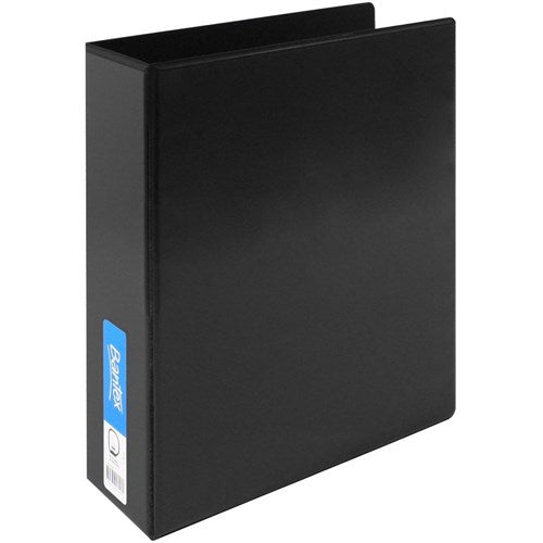 BANTEX A4 65MM 4D INSERT BINDER BLACK   G15388