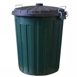 SP- BIN GARBAGE 55L GREEN ITALPLAST  Special Order Only G15793