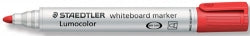 MARKER WHITEBOARD STAEDTLER LUMOCOLOR 351 2MM BULLET RED   G17059