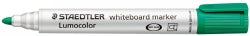 MARKER WHITEBOARD STAEDTLER LUMOCOLOR 351 2MM BULLET GREEN   G17060