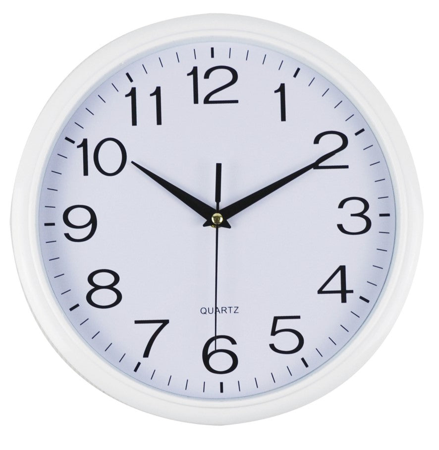 CLOCK ITALPLAST 43CM WALL WHITE   G17493