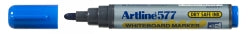 MARKER WHITEBOARD ARTLINE 577 3MM BULLET NIB BLUE   G19002