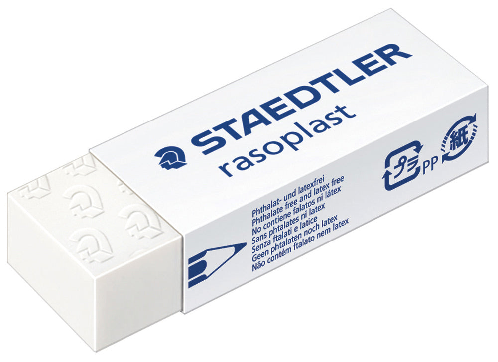 ERASER STAEDTLER RASOPLAST LARGE 526B20 BX20   G19791