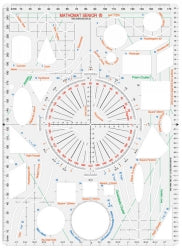 STENCIL TEMPLATE MATHOMAT SENIOR YRS 10-12   G19994