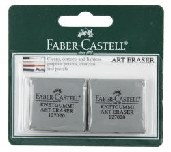 ERASER FABER-CASTELL KNEADABLE PK2   G20543