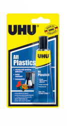 GLUE UHU ALL PLASTICS UNIVERSAL 33ML   G21467