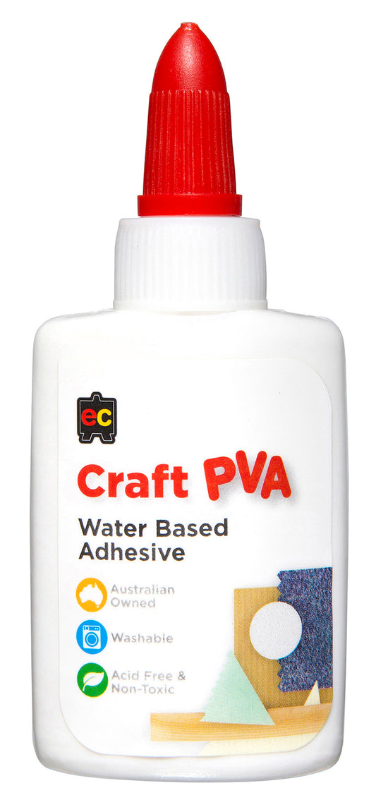 GLUE EC 50ML CRAFT PVA WATER BASED   G21542