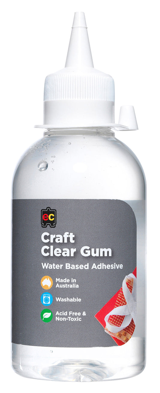 GLUE EC 250ML CRAFT CLEAR GUM   G21543