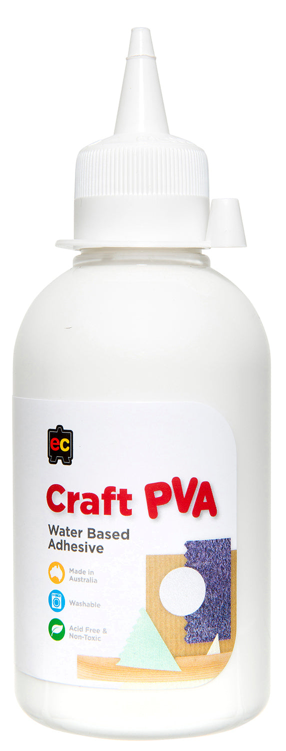 GLUE EC 250ML CRAFT PVA WATER BASED   G21544