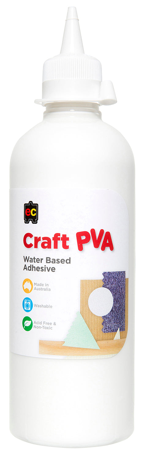 GLUE EC 500ML CRAFT PVA WATER BASED   G21545