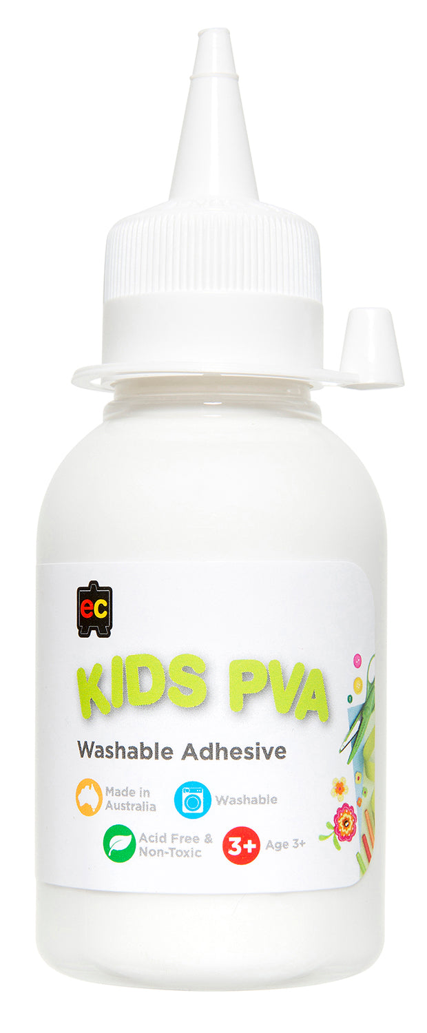 GLUE EC 125ML KIDS PVA WASHABLE   G21566