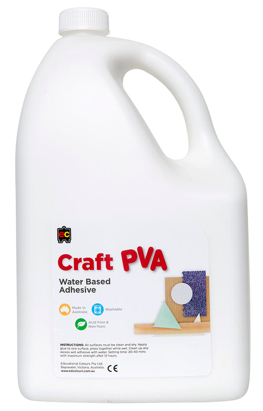 GLUE EC 5L CRAFT PVA WATER BASED   G21648