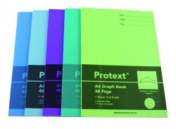 GRAPH BOOK PROTEXT PP A4 10MM 48PG DOLPHIN   G22749