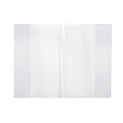 BOOK SLEEVES CONTACT SLIP ON A4 CLEAR PK25   G23093