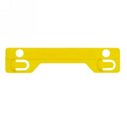 TUBECLIP AVERY COMPRESSOR BAR ONLY YELLOW PK25   G23224